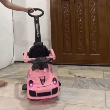 Mașinuță Copii cu Mâner de Împins pentru Părinți