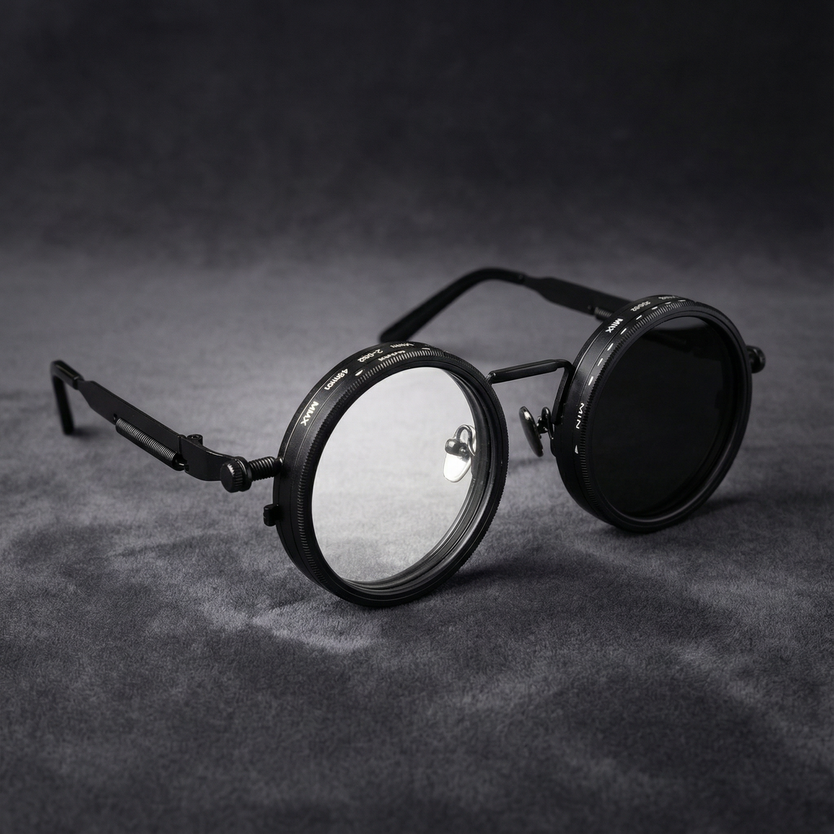 Ochelari Unisex Reglabili cu Lentile din Aluminiu și Ramă din Aliaj