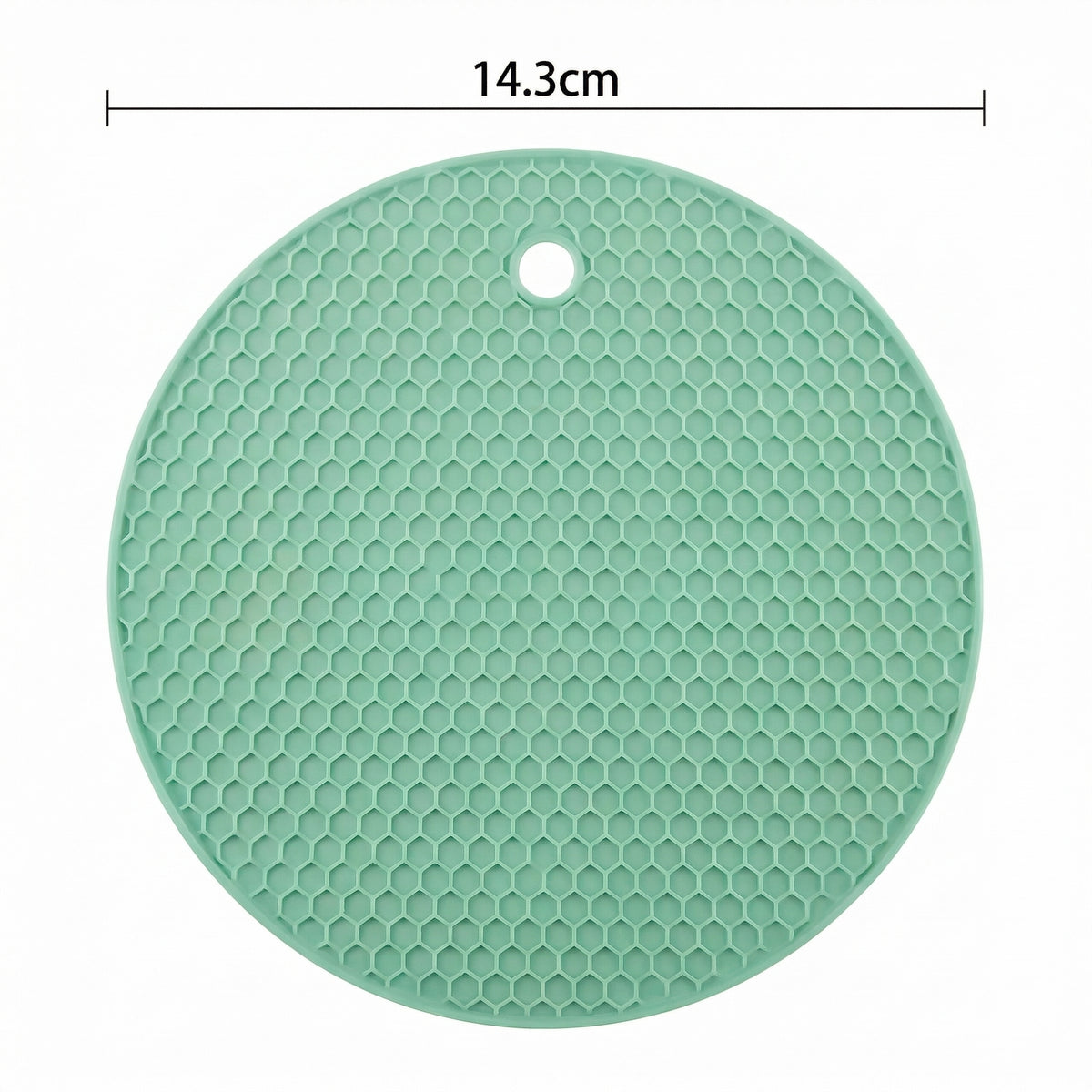 Set de 4 Suporturi Rotunde din Silicon Rezistente la Căldură
