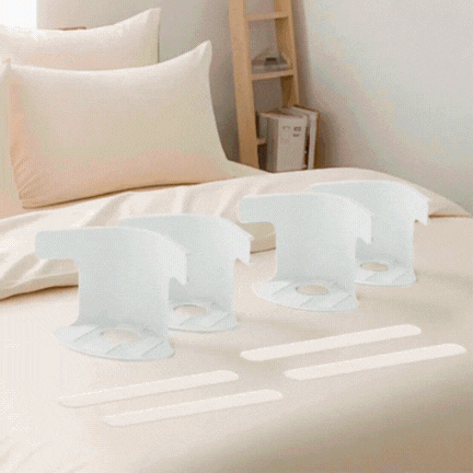 FixCearceaf™ – Set 4 Suporturi pentru Fixarea Perfectă a Cearsafului