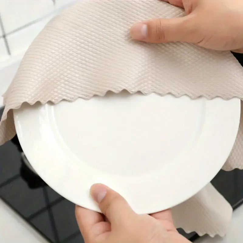Set 10 lavete microfibra pentru curatare
