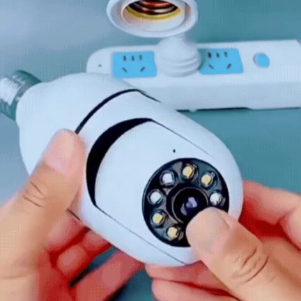 Cameră de Securitate Inteligentă cu Vizualizare Panoramică 360°