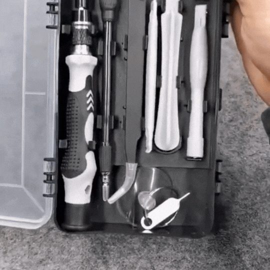 Set de 115 Șurubelnițe de Precizie pentru Reparații Electronice