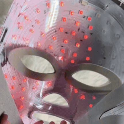 Masca Facială cu LED cu 7 Culori