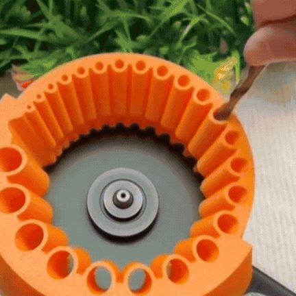 Ascuțitor Profesional pentru Burghie 2–13 mm pentru Polizor Unghiular 125 mm