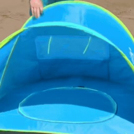 Cort de Plajă pentru Copii cu Mini Piscină și Accesorii