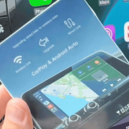Adaptor Wireless CarPlay și Android Auto