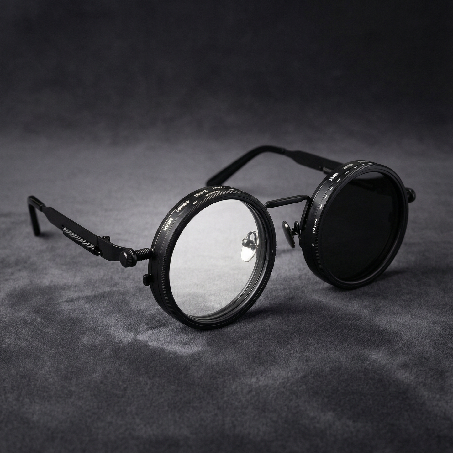 Ochelari Unisex Reglabili cu Lentile din Aluminiu și Ramă din Aliaj