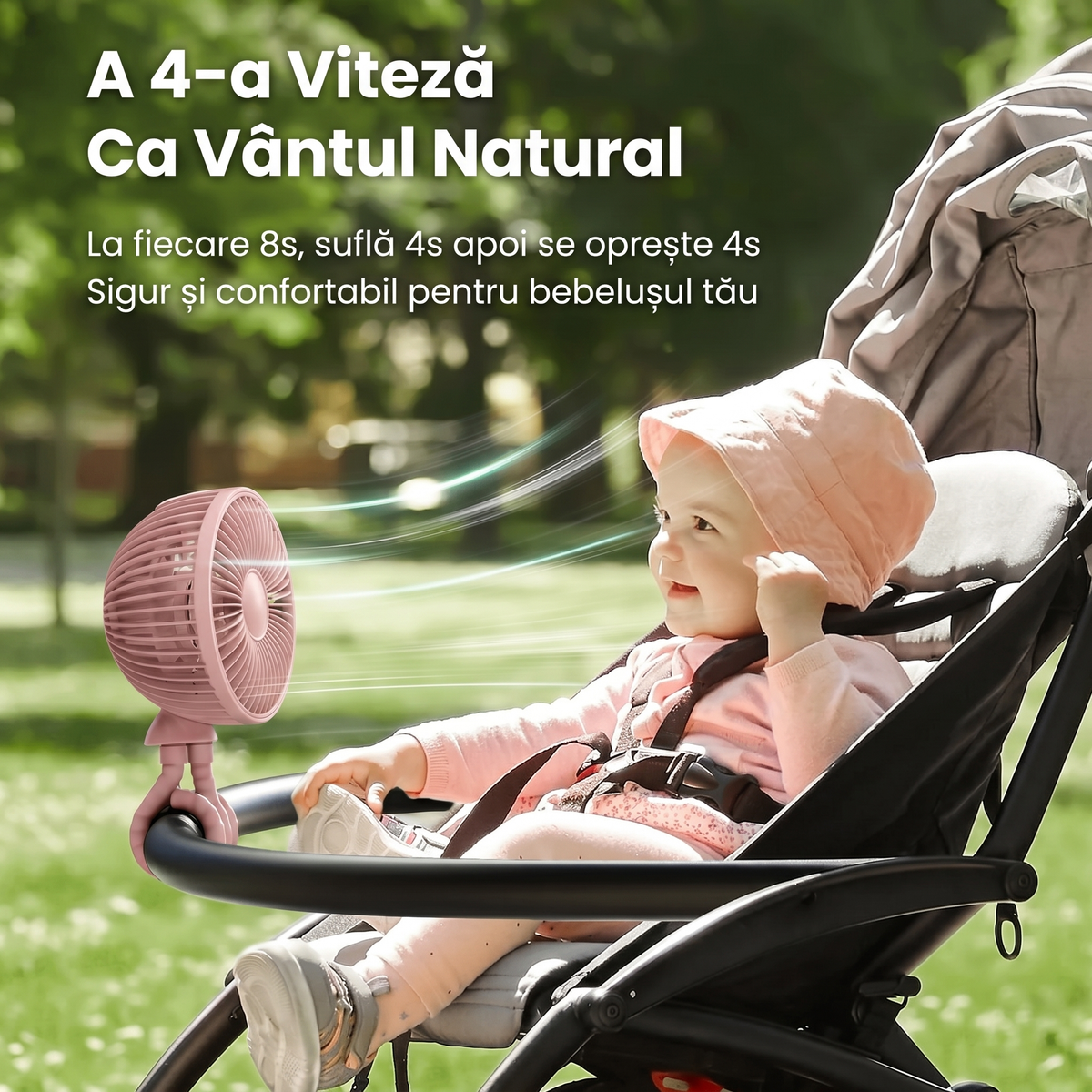 Ventilator pentru Cărucior