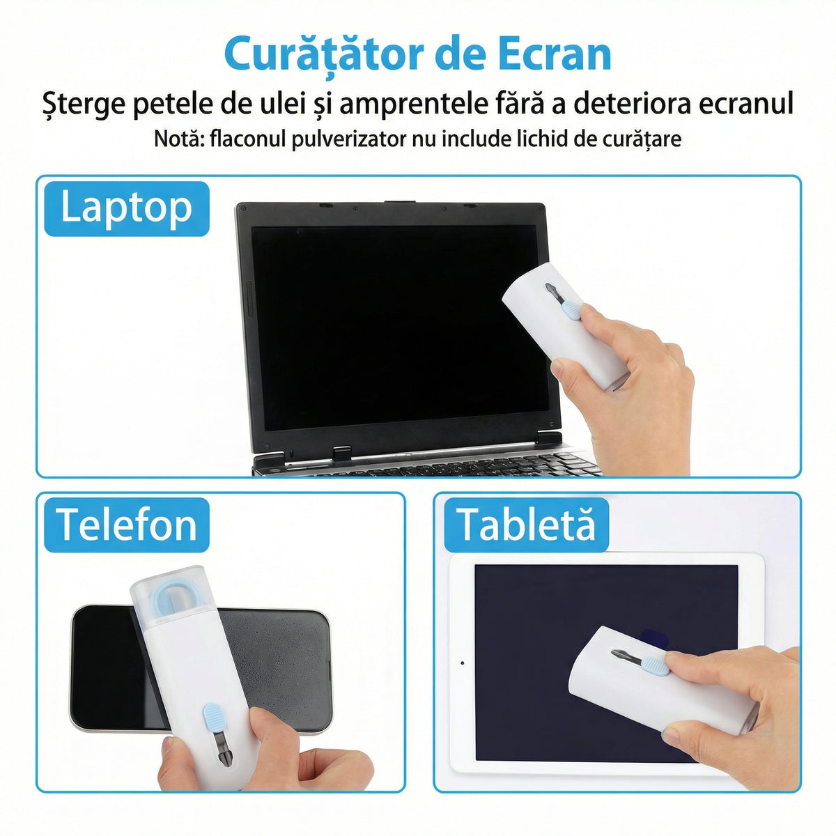 Kit Multifuncțional de Curățare Produse Electronice