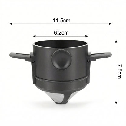 Filtru Portabil de Cafea din Oțel Inoxidabil