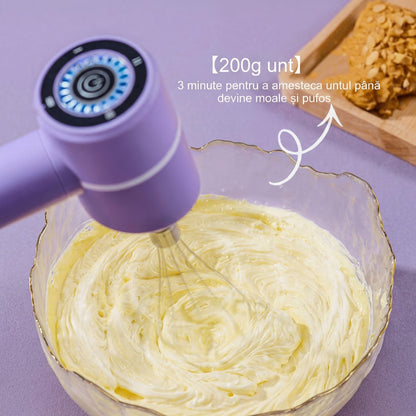 Mixer Electric Portabil Fără Fir