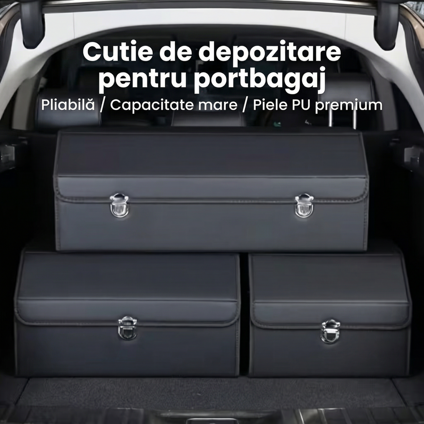 Organizator Portbagaj din Piele Ecologică