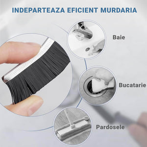 Set 4 Perii pentru Curățarea Zonelor Înguste